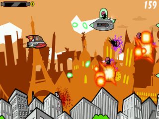 Ace Armstrong Vs. The Alien Scumbags!