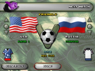 Actua Soccer (Fotball Feber; Ran Soccer; VR Soccer '96)