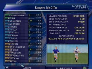 Alex Ferguson's Player Manager 2001
