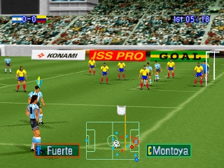 Goal Storm '97 (International Superstar Soccer Pro; ISS Pro; World Soccer Winning Eleven '97)