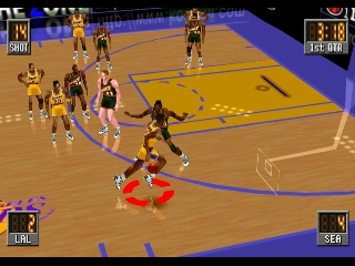 NBA Power Dunkers 2 (NBA In The Zone 2)