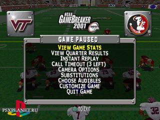 NCAA GameBreaker 2001