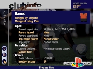 Premier Manager 2000 (Anstoss Premier Manager или Canal+ Premier Manager)