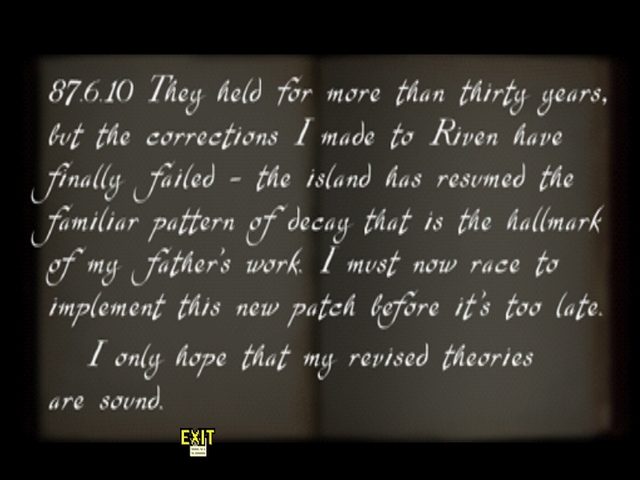 Riven - The Sequel To Myst