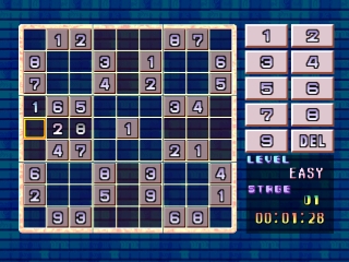 Sudoku (SuperLite 1500 Series)