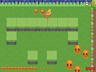 2D Adventures Of Rotating Octopus Character, The